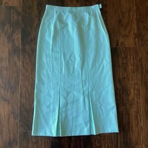 Vintage Wool Blend Maxi Skirt